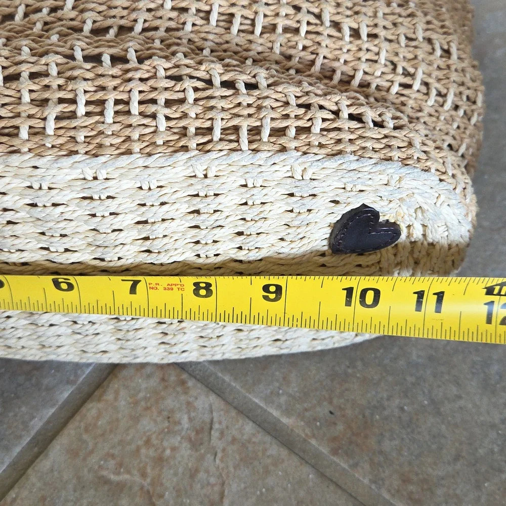 Brighton raffia double